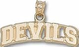 New Jersey Devils "Devils" Pendant - 10KT Gold Jewelry