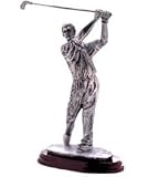 Pewter Finished Resin Male