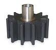 Dayton 3ACE1 Impeller/Sleeve Assy, Neoprene, For 3ACB9