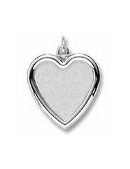 Rembrandt Charms Photoart - Large Heart Charm