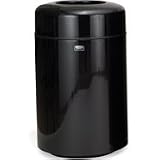 Rubbermaid 9111 Atrium Fiberglass Container, Radius Top with 19 U.S. gal - 71.9 L - Plastic Liner - Gray