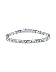 Diamond Tennis Bracelet : Platinum - 4.00 CT Diamonds