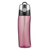 New Thermos Intak 24 Oz. Bpa Free Hydration Bottle Meter Pink Flip-Up Carrying Loop Stainless Steel Vacuum Bottle