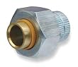 Industrial Grade 2TEZ9 Dielectric Union, 1/2 In, FIP x Solder