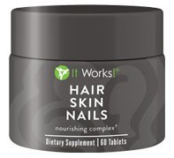 It Works! Hair Skin Nails Nourishing Complex Dietary Supplement - 60 Tablets
