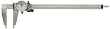 Mitutoyo 504-106, Heavy Duty Dial Caliper, 0 - 12" X .001", .200" per rev., White Face, .4 - 12" ID Nibs