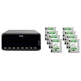 Data Robotics DroboPro 16 TB Bundle PR1A2-20EARS-8 - Includes One DroboPro and (8) (Black) 2 TB WD Caviar Green Hard Drive (Black)