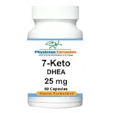 7-Keto DHEA Supplement 25 Mg, 60 Softgels - Endorsed by Dr. Ray Sahelian, M.D., - For low libido adults