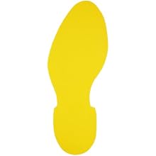 Brady Nonabrasive Left Footprint Floor Marking Tape