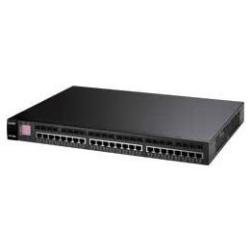 Zyxel 10 Gigabit-Ethernet-Switch managebar L3+ 24 Ports Dualpers. 2 Port 10GB Stacking optinal 10 GE Uplink Module 48,3 cm (19 Zoll)-Einbau
