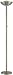 Basic Antique Brass Finish Engineer Halogen Torchiere Floor Lamp