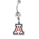 Arizona Wildcats Sexy Belly Navel Ring