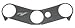 Decal Pad Triple Tree Top Clamp Upper Front End for Yamaha YZF R1 2004 2005 2006