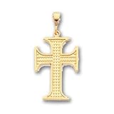 10k Cross Pendant
