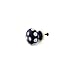 Boleslawiec Polish Pottery drawer pull knob H3844B pattern 70A made by Ceramika Artystyczna