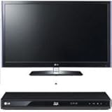 LG 55LW5600 55 inch Class 3D LED TV, Full HD 1080p Resolution - Bundle - wi ....