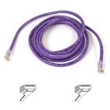 Belkin 50ft CAT5E Purple Patch Cord Snagless On Sale