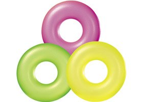 Childrens Toyshop  Toys : Intex Neon Frost Tubes