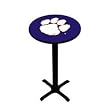 Clemson Tigers Pedestal Pub Table NCAA College Athletics Fan Shop Sports Team Merchandise