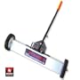 Heavy Duty 24" Magnetic Sweeper for Concrete, Carpet or Grass - Quick-Release - Adjustable Sweep Height