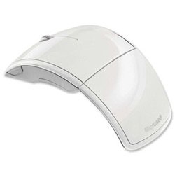 New, Microsoft Arc Mouse Folding Scrolling Wireless Bluetooth 2.4ghz 4-button White Ref Zja-00045 Picture