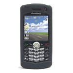 Seidio Rubberized Case for Blackberry 8100 with Speaker Opening - Black