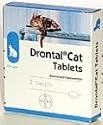 Drontal Worming Tablets for Cats (NFA-VPS) 2 Tablets