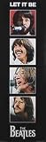 THE BEATLES DOOR POSTER 21X62 POSTER