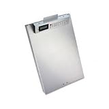 Saunders Recycled Aluminum Redi-Rite Storage Clipboard with Calculator Clip and Antimicrobial Product Protection,  Letter Size, 8.5 x 12 Inch11025)