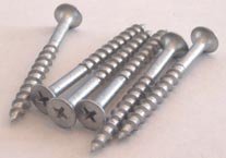 10 X 5 Deck Screws Phillips / Bugle Head / Steel / Dacrotized / 500 Pc. Carton