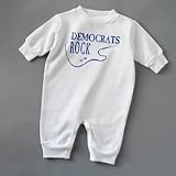 Personalized Democrats/Republicans Rock Fleece Romper