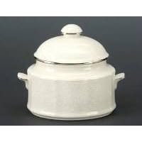 Noritake Chandon Platinum Sugar Bowl with Cover by Noritake