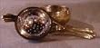 Classic Silver plate tea strainer handle/drip bowl