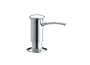 KOHLER K-1895-C-VS Soap or Lotion Dispenser with Contemporary Design (Clam Shell Packed), Vibrant Stainless