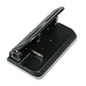 Swingline 74150 24-Sheet Easy Touch Heavy-Duty Punch, 3 Holes Adjustable into 7 Positions, 9/32 dia., Black