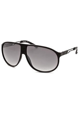 Fashion Sunglasses: Black/Gray-Silver Mirrored