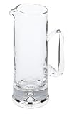 Silver & Glass Water Jug