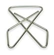 Industrial Grade 2WFV1 Butterfly Clamp, 1 1/2 In, Smll, PK30