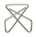 Industrial Grade 2WFV1 Butterfly Clamp, 1 1/2 In, Smll, PK30