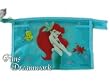 Disney Princess Little Mermaid Pencil Pouch - Blue Ariel Pencil Bag