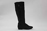 Park Lane Vintage Black Leather Classic Boots