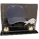 Buffalo Bills Gold Risers Case-Up Hat Display Case