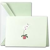 Engraved Orchid Celadon Notes