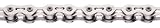 KMC K710SL Superlite Kool Chain 1/2 x 1/8 Silver