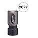 SHA11407 - Round Copy Ink Stamp, 5/8, Red Ink