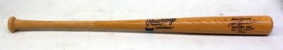 Autographed Jeff Bagwell Bat - with 