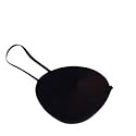 Eyepatch Black Satin on Elastic