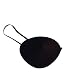 Eyepatch Black Satin on Elastic
