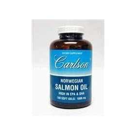 Carlson Labs Salmon Oil 1000 mg 180 gels