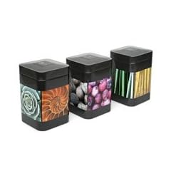 Teedose Nature (3er Set) 100g